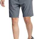 M MAELREG Golf Shorts Men 7 inch 9 inch Lightweight Dry fit Stretch Flat Front Casual Sport Heather Hybrid Flex Mens Shorts (Navy)