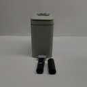 Kopuncare Dog Poop Trash Can Outside, 5L/ 1.3 Gal Dog Poop Bucket with Lid, Foot Pedal, Dog Waste Container with 40 Bags, Lid Soft Close for Pet, Green