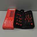 11-Piece Precision Screwdriver Set - Magnetic Mini Screwdrivers for Eyeglasses, Watches, Computers, Laptops, Phones - Phillips, Slotted, Torx, Non-Slip Handle, Portable Storage Bag Included