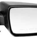 A-Premium (1) Driver and Passenger Side Power Door Mirror - Compatible with Mitsubishi Galant 2004-2012 - Heated Non-Folding Textured Black Outside Rear View Mirror