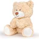 9.8 inch Teddy Bear Stuffed Animal, Cute Plush Teddy Bear, Soft Stuffed Plush Bear Toy Gift for Kids, Girlfriend, Birthday, Beige