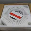 CLAIRDAI 42''Dimmable Fandelier Crystal Chandelier Ceiling Fan Retractable Ceiling Fan with Lights and Remote 6 Speed, 3 Light Change Retractable Blade Chandelier Ceiling Fan for Bedroom (9125-Black)