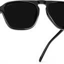 WearMe Pro Polarized Modern Aviator One-Bridge Square Mens Sunglasses