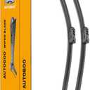 AUTOBOO 28"+16" Windshield Wiper Blade Sets Replacement for 2016-2023 Toyota Prius -Original Factory Quality (Pack of 2)