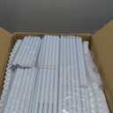 Shoe Rack, 9 Tier Shoe Storage Cabinet with Door 36 Pair Plastic Shoe Shelves Organizer for Closet, Entryway, Hallway, Bedroom, White