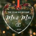 Pawfect House Wedding Ornament 2025, Engagement Mr And Mrs Gifts, Wedding Gift For Couples, First Christmas Married Ornament 2025, Bridal Shower Gift, Christmas Ornaments For Newlywed, Bride And Groom (Style 8)