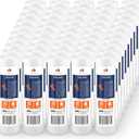 Aquaboon 1 Micron Whole House Sediment Filter 10 x 2.5 for RO & Well Water Filters Replacement Cartridges Compatible with AP110, WHKF-GD05, 50 Pack