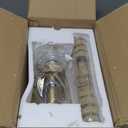 2-Light Brass Picture Light 23.6" Frame Lights for Wall, Modern Gold Wall Sconces with 360 Rotating Knurled Texture Cylinder Aluminum Shade, Gallery Light for Art Pictures Display Painting