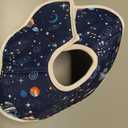 Soft Cat Cone, Adjustable Recovery Collar After Surgery to Prevent Licking Wound, Protective Cat Neck Cone, Comfortable Pet Elizabethan Collar for Cats Kittens and Puppies (Medium)