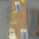 Shintenchi Over The Toilet Storage Cabinet, Bathroom Shelf Organizer with Anti-Tip Device Small Freestanding Space Saver with Adjustable Shelf, Gray (Wood Door, Grey)