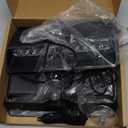 2-In-1 Amber & White LED Windshield Strobe Lights, 2 x 8.4 Inch Ca Interior Light, 26 Modes 12/24V Emergency Traffic Advisor Front/Rear Windshield Dash Strobe Lights for Trucks Vehicles