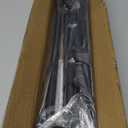 Splicing Curtain Rods for Windows 30-46 Inch, 5/8" Diameter Black Curtain Rods 2 pack for Bedroom, Living Room, Outdoor