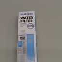 SAMSUNG Genuine Filter for Refrigerator Water and Ice, Carbon Block Filtration, Reduces 99% of Harmful Contaminants for Clean, Clear Drinking Water, 6-Month Life, HAF-QIN/EXP, 1 Pack