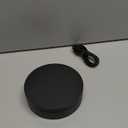 EMVANV Rotating Display Stand, Electric Turntable, 360 Auto, Quiet, USB & Battery Powered, ABS Material, Black