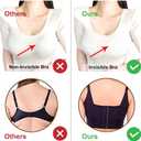 Women's Push Up Bra,Full-Coverage Underwire Bra,Hide Back Fat Deep Cup Bra,Smoothing T-Shirt Bra,Sculpting Uplift Bra (Beige, XXXL)