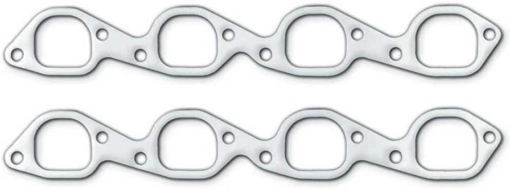 Remflex 2035 Exhaust Gasket for Chevy V8 Engine, (Set of 2)