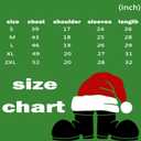 Colorful House Unisex's Ugly Christmas Jumper Sweater Printed Pullover,3D Funny Digital Print Sweatshirt Suit for Men Woman (XX-Large)