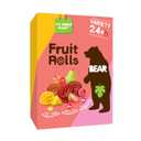 BEAR Real Fruit Snack Rolls - Gluten Free, Vegan, and Non-GMO - Variety Pack (Strawberry, Raspberry, Tropical)) 48 Rolls, Healthy School and Lunch Snacks for Kids and Adults, 0.7 Ounce (Pack of 24) (EXP 01/25/27)