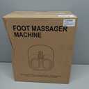 Foot Massager Machine with Heat, Upgrade 6 Airbags 29 Nodes Deep Rolling, Compression, Ankle Kneading, Shiatsu Foot Massager for Neuropathy Plantar Fasciitis, Gifts for Men Women Fits Up to 13" (15.35in)