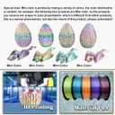 2 x Dynamic 3D Printed Dragon Eggs with Dragon Inside，Wings Movable Feathered Wyvern,Full Articulated Crystal Flying Fidget Archaeoptera Animals Toy