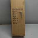 8" Spoke Wheel Trailer Jack, 10" Vertical Movement, 1500 lbs, for RV, Boat, Trailer and More, Silver