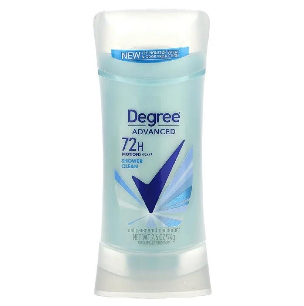 Degree Women Antiperspirant Deodorant Stick, Shower Clean, 2.6 Ounce (Pack of 1)