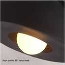 Nordic Simple Ceiling Lamp, Modern Embedded Ceiling Lamp, Porch, Corridor, Study, Round, Indoor Ceiling Light, G80 Resin Ceiling Light