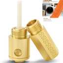 LPKIT-4/XAA Conversion Kit for Samsung 20K BUT Dryers - Conversion Kit Nat. Gas to LP Gas, Brass Material, Includes Installation Instruction LPKIT-4, Compatible with DVG20A5370, DVG20T6000