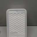 WIBIMEN Mini Ice Cube Trays, 0.55 Tiny Pebble Ice for Iced Coffee & Cocktails, Fast Chill, Easy Twist Release, Stackable with Lid & Storage Bin (4 Pack, White)