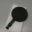 Paper Towel Holder Countertop, One-Handed Tear, Stainless Steel, Weighted Base, Black, Paper Towel Roll Holder Stand with Ratchet Mechanism for Kitchen Bathroom Farmhouse Essentials Decor Accessories