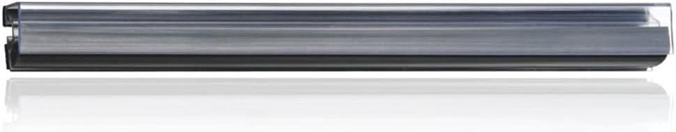 Ghent Hold-Up Display Rails, 18", Silver, Carton of 6