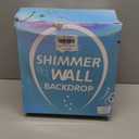 Hot Pink Shimmer Wall Panels Sequin Wall 6FTx4FT Glitter Background for Disco Party Wedding Anniversary Girls Birthday Bridal Shower Decorations