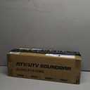 Ehaho 17 Inch UTV Sound Bar, ATV SoundBar Bluetooth with RGB Lighting, IP66 Waterproof Golf Cart Sound Bar, Amplified Powersports SXS SoundBar, UTV Speakers Compatible with Polaris RZR Can-Am (MT4100)