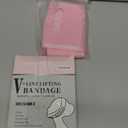 MASIKA V-Line Mask, Chin Strap for Sleeping,Chin Strap for Women,Jaw Exerciser,Jawline Shaper,Jaw Strap,Double chin strap,Jawline Shaper,Reusable chin strap, Pink