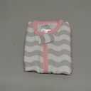 Woombie Original Baby Swaddling Blanket - Soothing, Cotton Baby Swaddle with Zipper - Wearable Newborn Blanket, Mod Waves, 5-13 lbs, 0-3M