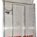 Clear Snap Shut Brochure Box Clear Flyer Box Clear Literature Holder Brochure Box Box Brochure Holder Flyer Box Transparent Outdoor "Realtor Style" Info Box Real Estate Realtor Supplies