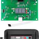 IDXL2DB1930 & FDXLBKP1930 Display Board with Control Panel Bezel Keypad Compatible with Hayward Universal H-series Pool Low Nox Heaters H250IDL2 H150FDN H200FDN H250FDN H300FDN H350FDN H400FDN