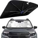 Windshield Sun Shade for Subaru Forester 2019-2026 with 360 Rotating Shaft, Custom Fit Umbrella Sunshade for UV Blocking, Interior Heat Protection, Easy Storage