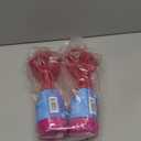 O2COOL Deluxe Handheld Battery Powered Water Misting Fan (Raspberry) 2 Pack (Pink)