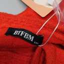 BTFBM Summer Sweater Vest for Women 2025 Sleeveless V Neck Button Up Cardigan Waffle Knit Tank Tops Spring Clothes(Red, XX-Large)