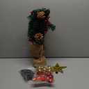 8 Modes & Timer] 24 Inch Small Tabletop Christmas Tree with 50 Warm White Lights Star Treetop and Ornaments Artificial Mini Christmas Tree Indoor Home Table Christmas Decorations