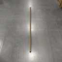 gold curtain rod, 47" to 93 " 