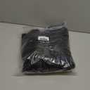 NICETOWN Pitch Black Solid Thermal Insulated Grommet Blackout Curtains/Drapes for Bedroom Window (2 Panels, 42 inches Wide by 63 inches Long, Black)