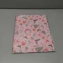 2 x GIOLAINY Pink Christmas Wrapping Paper for Girls Women Kids - Holiday Gift Wrap with Ornaments, Xmas Trees, Berries & Wreaths Designs - 4 Sheets (28 x 40 inches), Easy to Store