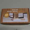 Boncart Epoxy Wood Putty, High Strength Filler Putty, Stainable 2Part Epoxy Filler, 21.16 oz Structural Wood Repair Kit, Wooden Furniture Repair Kit for Damages (White)