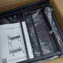 Coffee Bar Station with Storage Drawer - 5 Tier Coffee Table Countertop Organizer for K Cups, Tea Bags, Sugar Storage and Kitchen Cabinets (Brown)