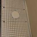 Serene Valley Sink Bottom Grid 29-1/2" X 15-9/16", Centered Drain with Corner Radius 3/8", Sink Protector NDG3016C