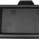 Exterior Door Handle, Compatible with 1996-2015 Chevy Express GMC Savana 1500 2500 3500 Van, Rear Right Cargo Door Handle with License Plate Bracket Holder Housing | 15269298 25866289 Tailgate Handle (Black)