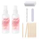 Spray Nail Glue Remover 120ml/4FL.OZ Professional Solid Nail Glue Remover For Wear Press On Nails Removal, Easily & Quickly Remove Fake Nails Tips, Expiration Date March 22, 2027