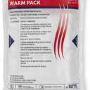 HALYARD Hot Compress Disposable Instant Warm Packs Heat Therapy Pain Relief 6 x 9 Inches, 24 Packs Per Case - 51775
